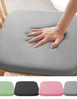 4cm Thick Seat Cushion Memory Foam Breathable Office Chair Pad Ultra Soft Rebound Waist Cushion